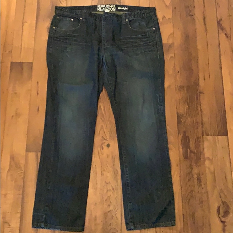 Kenneth Cole Reaction Straight Leg Jeans Sz:38/32